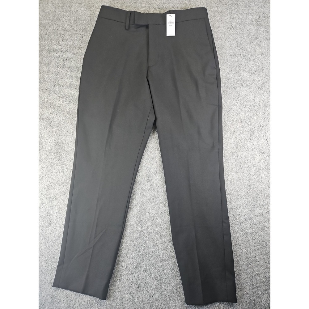 Banana Republic Tailored Fit Mens 28x28  Black Suit Trouser New With Tags 1480
